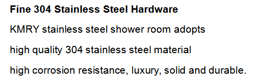 frameless shower door width